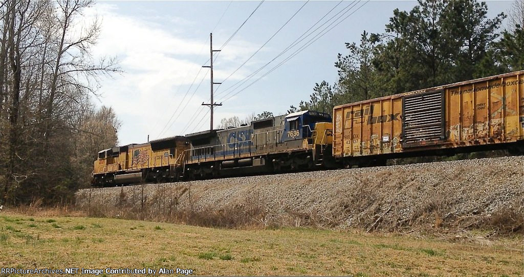 UP SD70M 4849 led CSX C40-8 7636